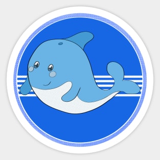 Little whale Sticker